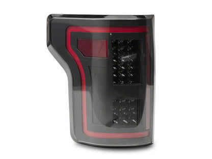 Raxiom 15-17 Ford F-150 LED Tail Lights w/ SEQL Turn Signals- Black Housing (Clear Lens)