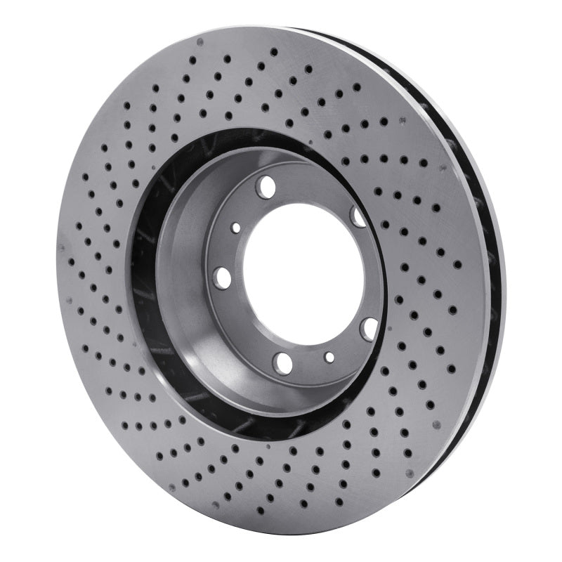 DFC 99-23 Porsche 718 Boxster Right Front Drilled Brake Rotor