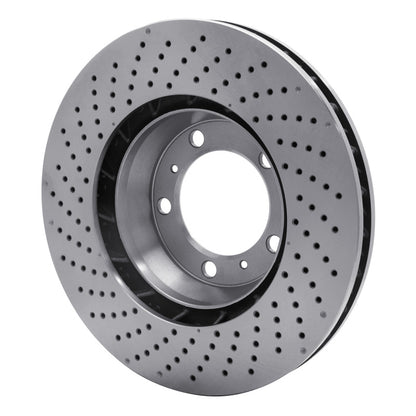 DFC 99-23 Porsche 718 Boxster Right Front Drilled Brake Rotor