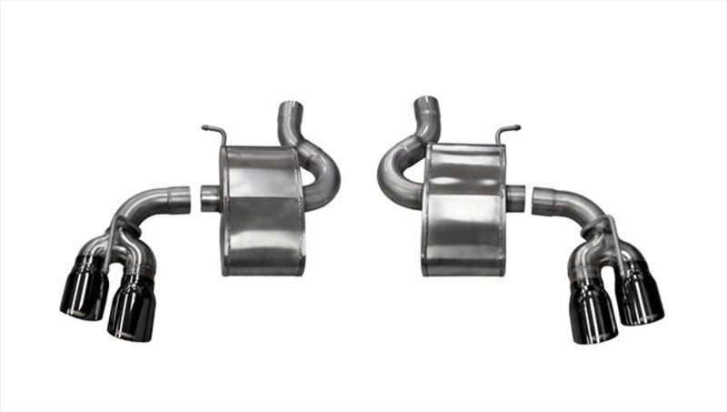CORSA Performance Corsa 2017-2024 Chevrolet Camaro SS 6.2L V8 2.75in Black Sport Axle-Back Exhaust