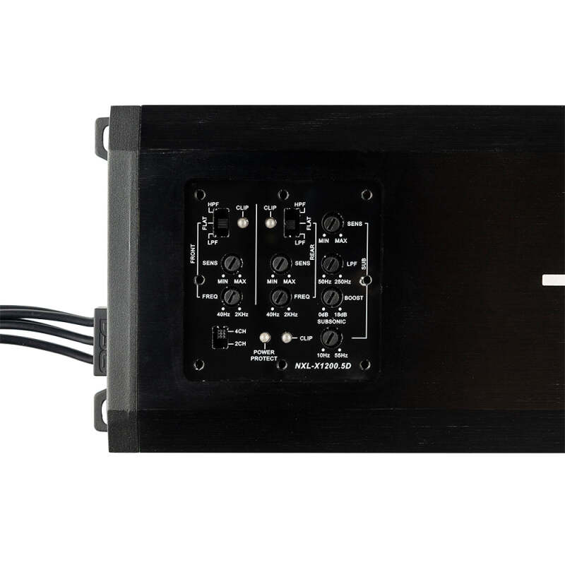 DS18 5-Channel Class-D Amp Full-Range 4x 150 at4 ohm & 1x 600 at2 ohm Watt RMS IP67 Waterproof Rate