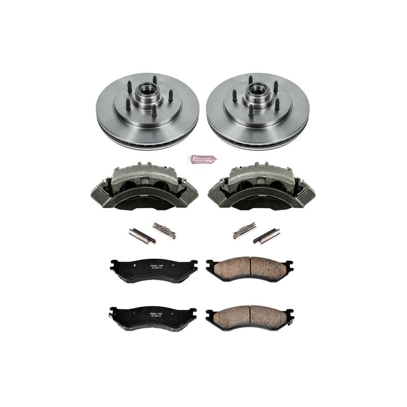 PowerStop Power Stop 98-00 Lincoln Navigator Front Autospecialty Kit w/Cals