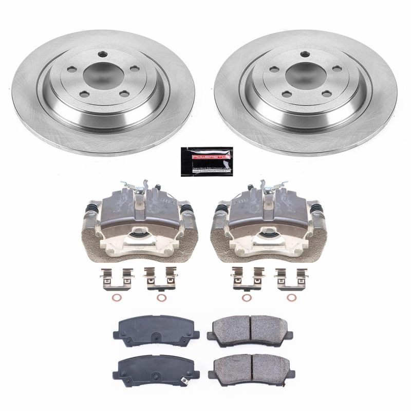 PowerStop Power Stop 19-15 Ford Mustang Rear Autospecialty Brake Kit w/Calipers