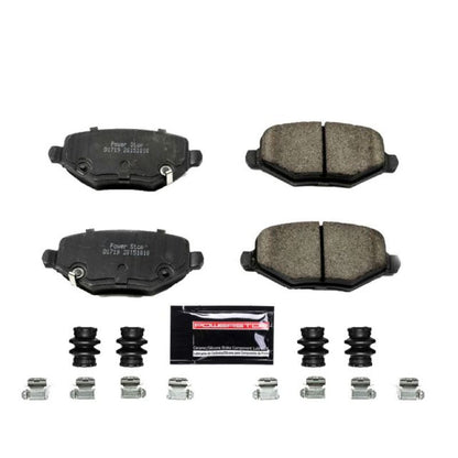 PowerStop Power Stop 12-16 Chrysler Town & Country Rear Z23 Evolution Sport Brake Pads w/Hardware