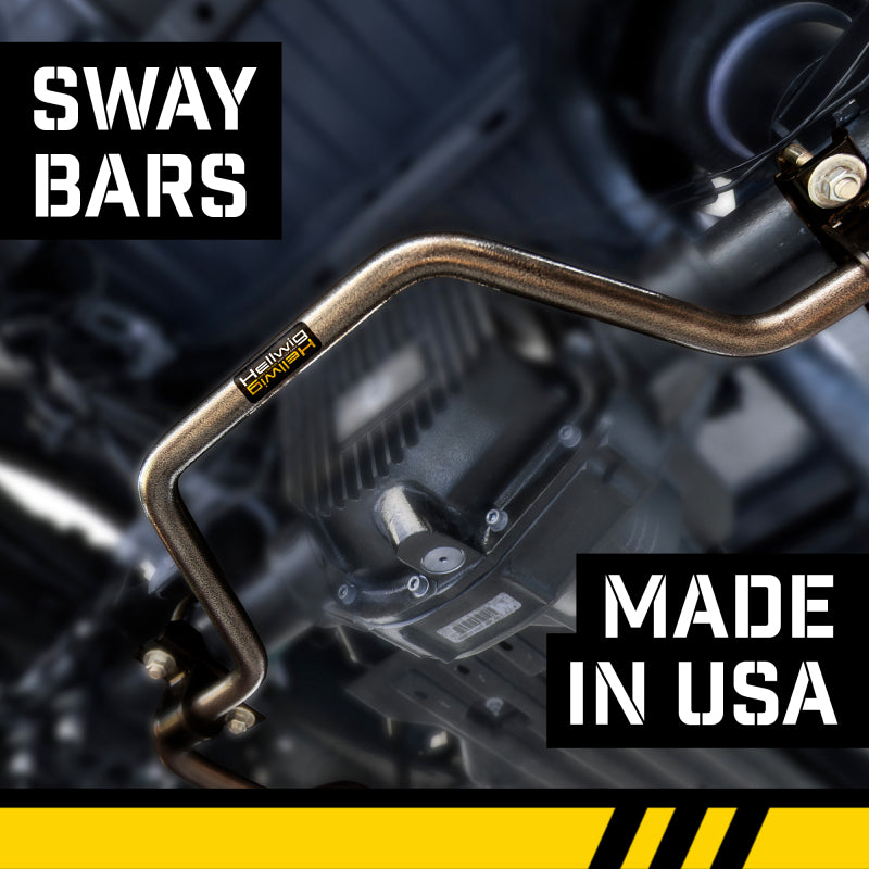 Hellwig 09-21 Dodge Challenger Solid Chromoly 1-1/4in Front Sway Bar