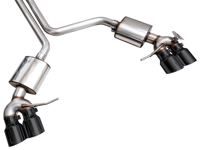 AWE Tuning 19-21 Porsche Macan 3.0T/2.9TT Touring Edition Cat-Back Exhaust w/ Diamond Black Tips