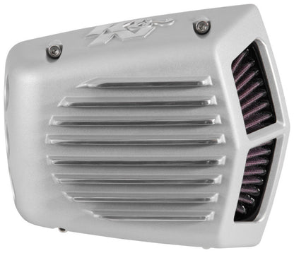 K&N Engineering K&N Street Metal Intake System 08-16 Harley-Davidson Shaker Silver H/D Touring Models