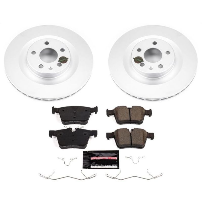 PowerStop Power Stop 17-18 Volvo S90 Rear Z23 Evolution Sport Coated Brake Kit