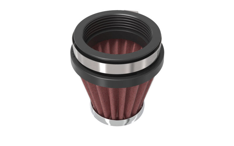 K&N Engineering K&N Universal Chrome Filter 2.125 in Flange ID / 3in Base OD / 2in Top OD / 2.75in Height