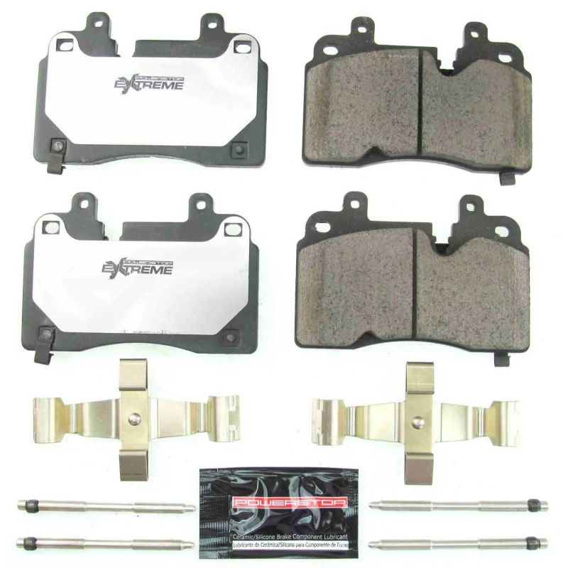 PowerStop Power Stop 2020 Chevrolet Corvette Front Z26 Extreme Street Brake Pads w/Hardware