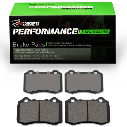 R1 Concepts R1 92-06 Ferrari F430 Front Performance Sport Brake Pads