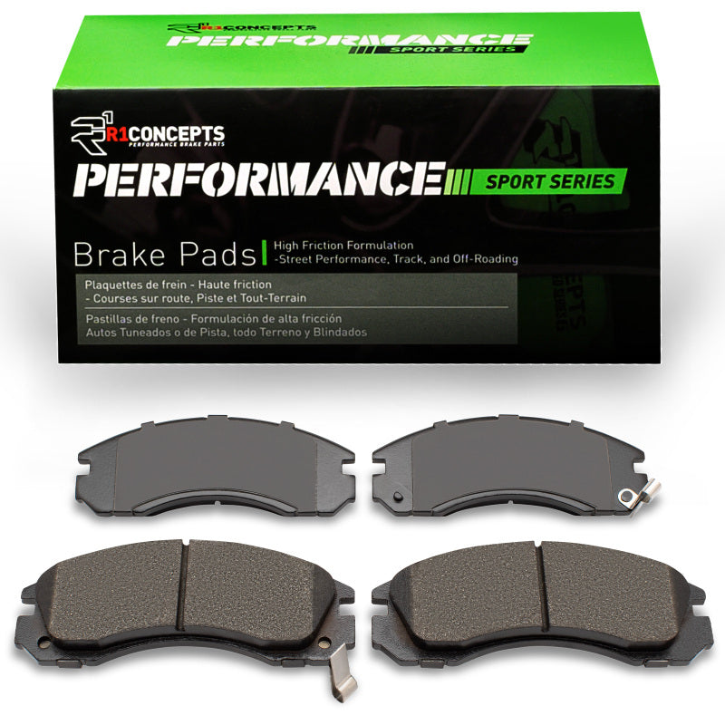 R1 Concepts R1 90-22 Plymouth Laser Front Performance Sport Brake Pads