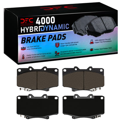 DFC 90-97 Toyota Land Cruiser Front 4000 Hybridynamic Brake Pads