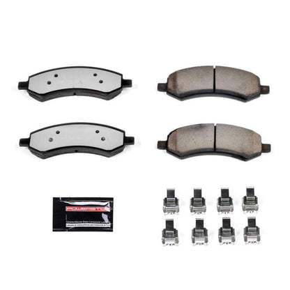 PowerStop Power Stop 07-09 Chrysler Aspen Front Z36 Truck & Tow Brake Pads w/Hardware