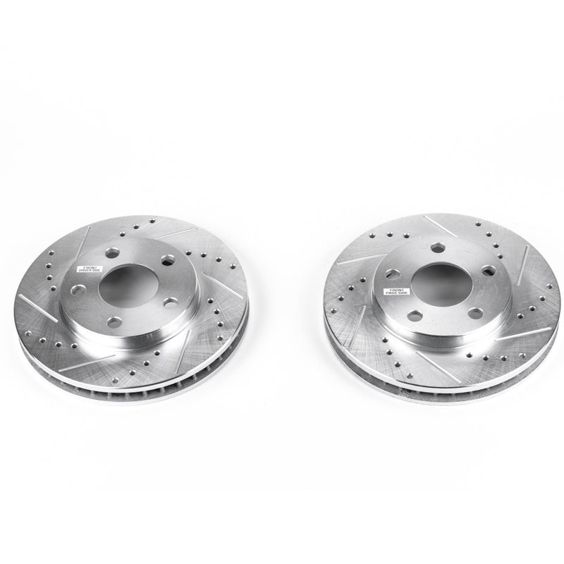 PowerStop Power Stop 97-05 Buick Century Front Evolution Drilled & Slotted Rotors - Pair