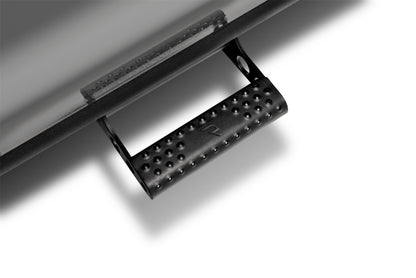 N-Fab RKR Step System 16-17 Toyota Tacoma Double Cab - Tex. Black - 1.75in
