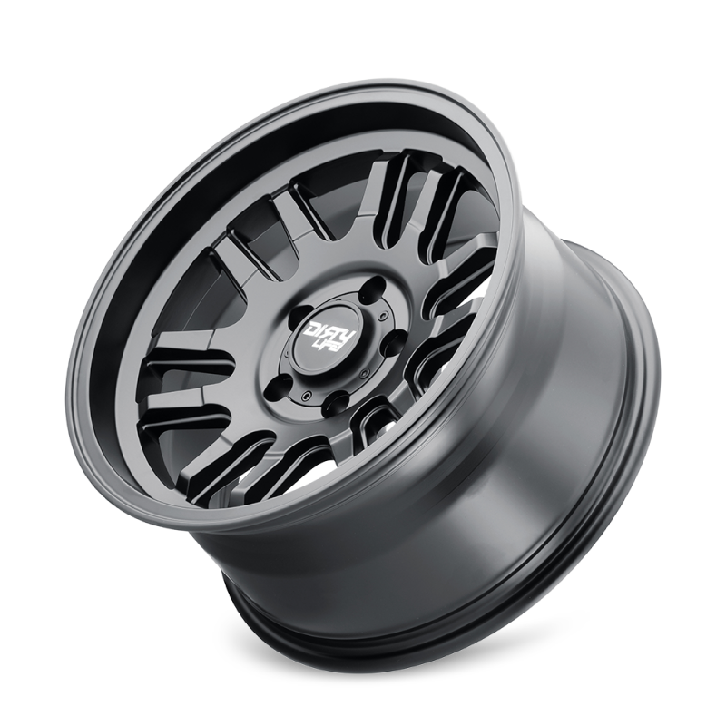 Dirty Life 9310 Canyon 17x9 / 6x139.7 BP / -12mm Offset / 106mm Hub Matte Black Wheel