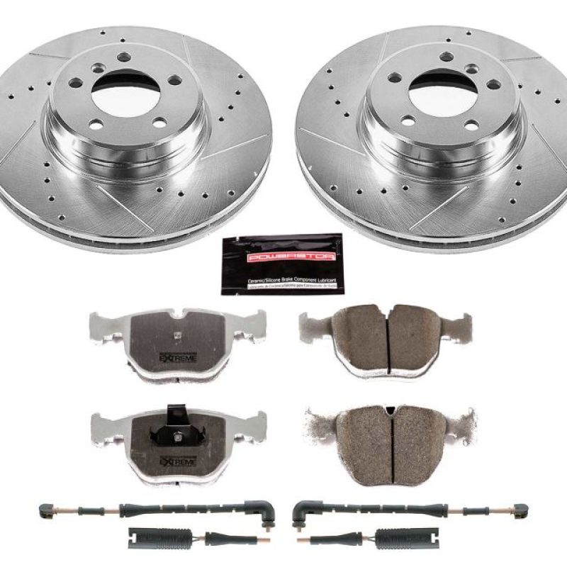 PowerStop Power Stop 03-05 Land Rover Range Rover Front Z26 Street Warrior Brake Kit
