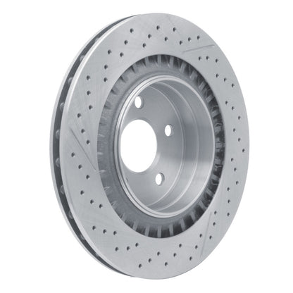 DFC 05-11 Mercedes-Benz SLK55 AMG Rear Drilled and Slotted Brake Rotor