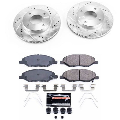 PowerStop Power Stop 09-11 Nissan Versa Front Z23 Evolution Sport Brake Kit