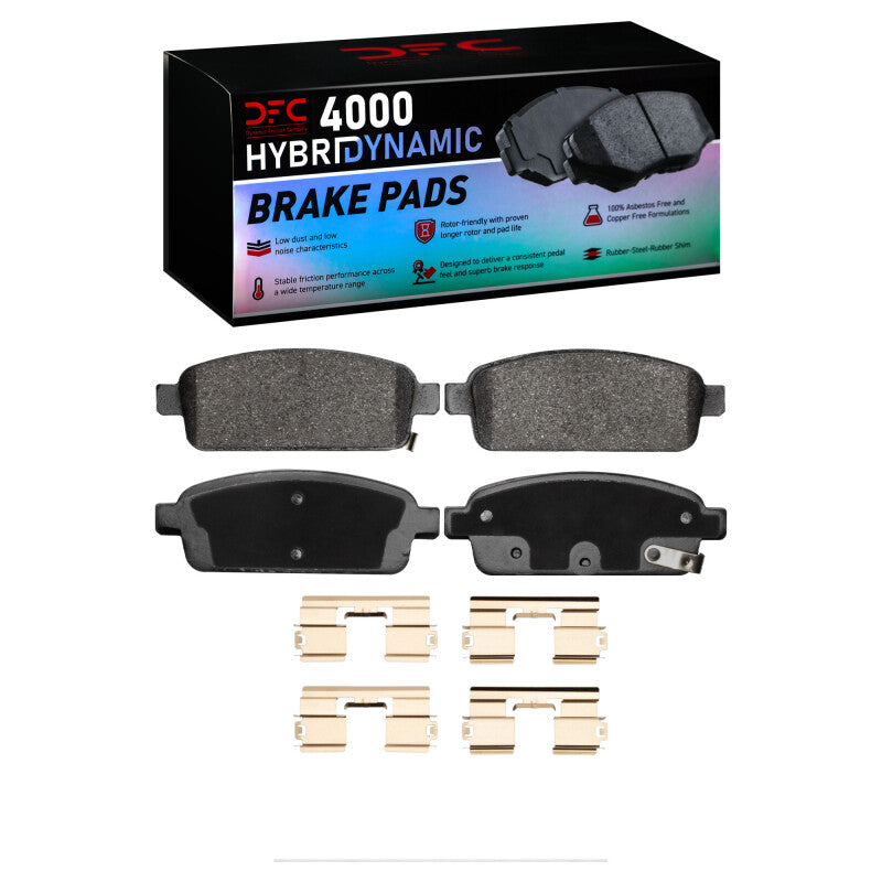 DFC 11-19 Buick Verano Rear 4000 HybriDynamic Brake Pads and Hardware Kit