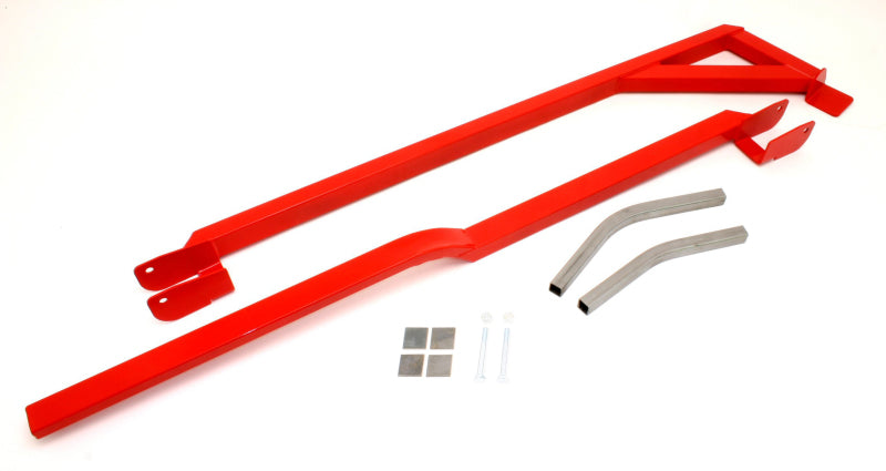 BMR Suspension BMR 82-82 3rd Gen F-Body Weld-On Boxed Subframe Connectors (Outside Frame Exhaust) - Red