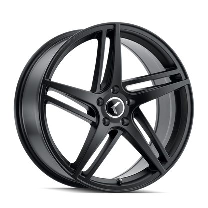 Kraze Wheels Kraze KR195 Milano 20x8.5 / 5x112 BP / 38mm Offset / 66.56mm Hub Satin Black Wheel