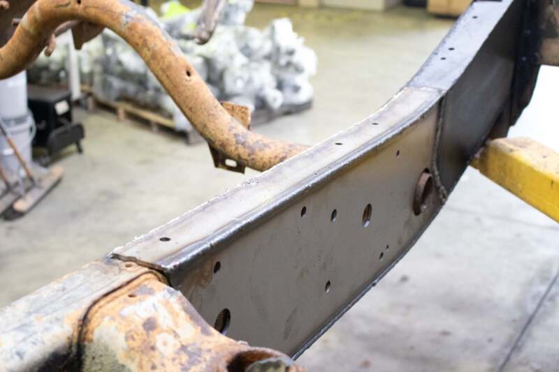 RustBuster Rust Buster 2001-2010 Chevy Silverado Short Bed / GMC Sierra Mid Frame Section Left Side