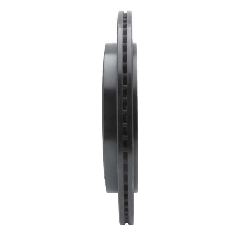 R1 Concepts R1 02-06 Ford Expedition Rear Left Drilled & Slotted Black Brake Rotor