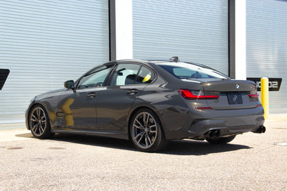 Dinan 20-24 BMW M340i/M440i (G20/G22/G23/G26) Free Flow Axleback Exhaust System - Black Tips