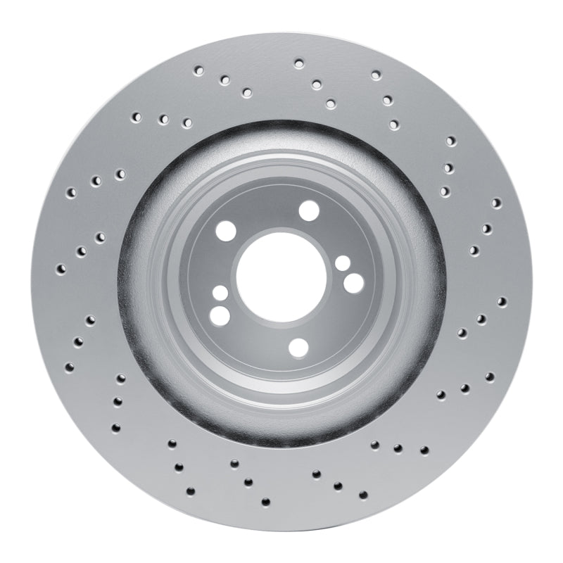 DFC 15-19 BMW X5 Left Rear Drilled GeoSPEC Coated Rotor