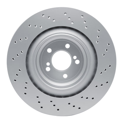 DFC 15-19 BMW X5 Left Rear Drilled GeoSPEC Coated Rotor