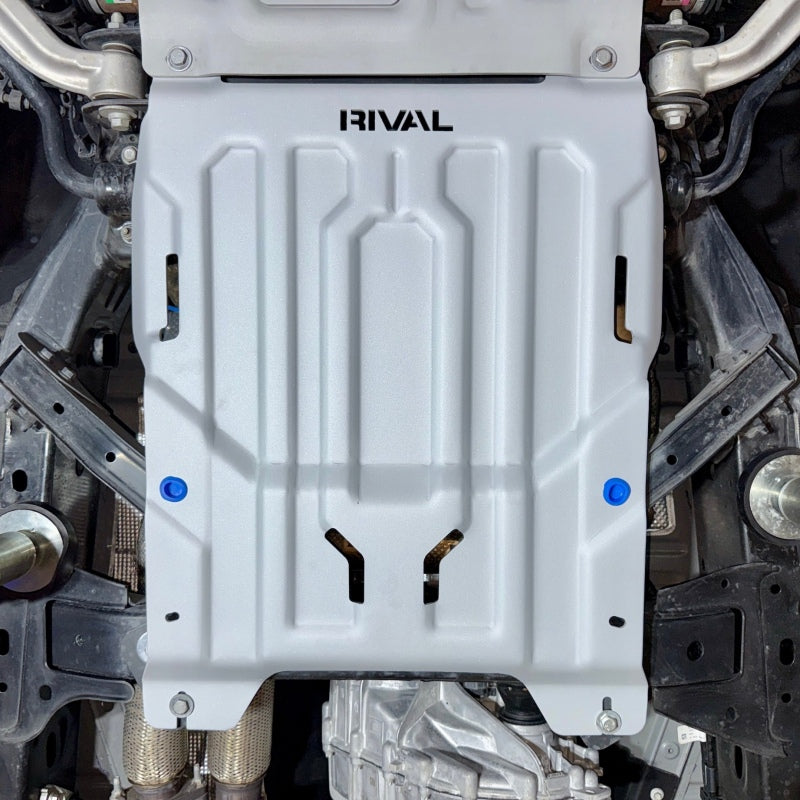 Rival 4x4 Rival 2024-2026 Ford Ranger Ford Ranger Raptor Aluminum Transmission And Cat Converter Skid Plate