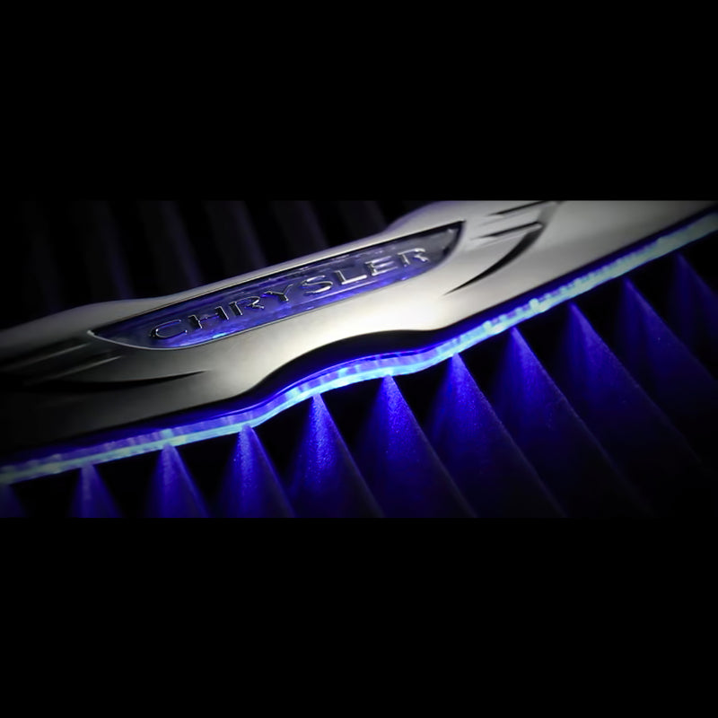 ORACLE Lighting Oracle Chrysler Illuminated LED Sleek Wing - Blue