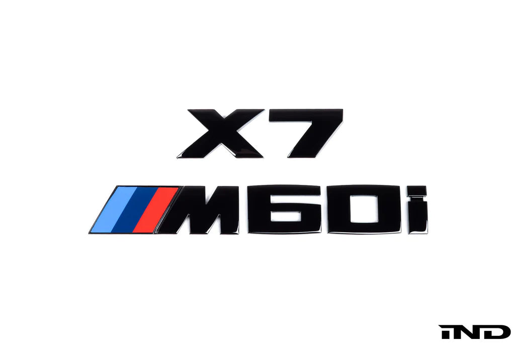 IND G0X X5 / X6 / X7 M50i / M60i Painted Trunk Emblem