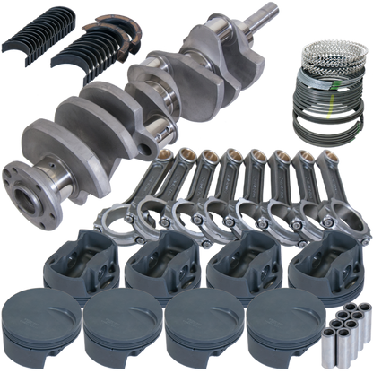 Eagle Ford 460 4.500in Crank 6.700in I-Beam Rods -3cc Flat Top 4.390in Pistons Rotating Assembly