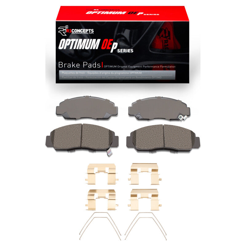 R1 Concepts R1 2003-2022 Acura CSX Front R1 Optimum OE Pads & Hardware Kit