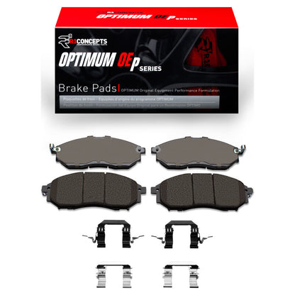 R1 Concepts R1 2002-2020 Infiniti QX70 Front R1 Optimum OE Pads & Hardware Kit