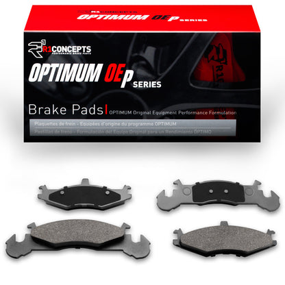 R1 Concepts R1 83-90 Dodge Omni Front R1 Optimum OE Brake Pads