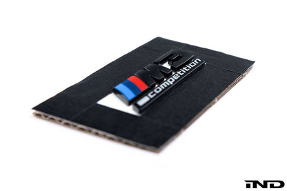 IND G8X M3 / M4 Competition Gloss Black Front Grille Emblem