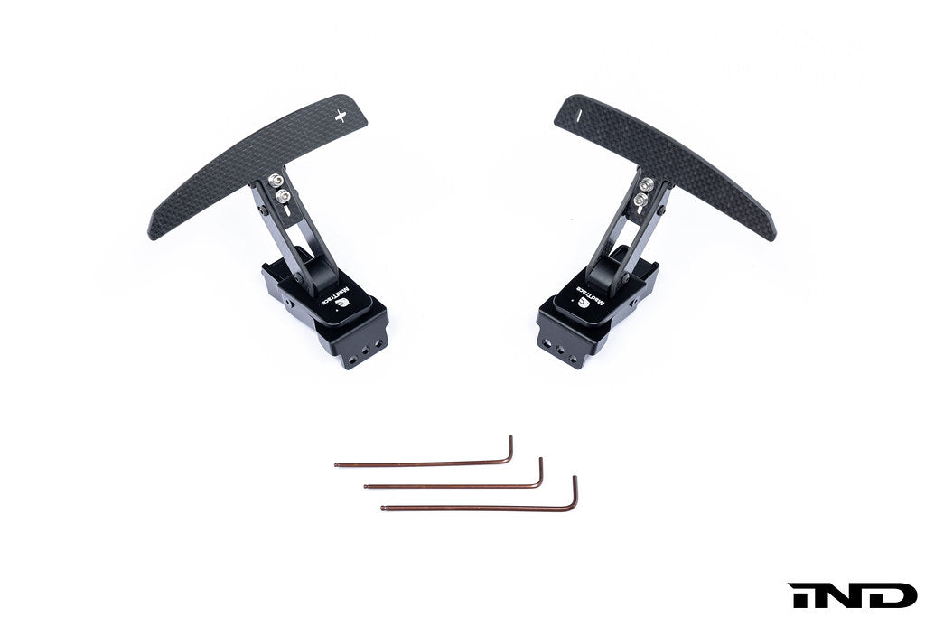 MadTrace Porsche Clubsport Magnetic Shift Paddle Set - Carbon