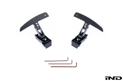 MadTrace Porsche Clubsport Magnetic Shift Paddle Set - Carbon