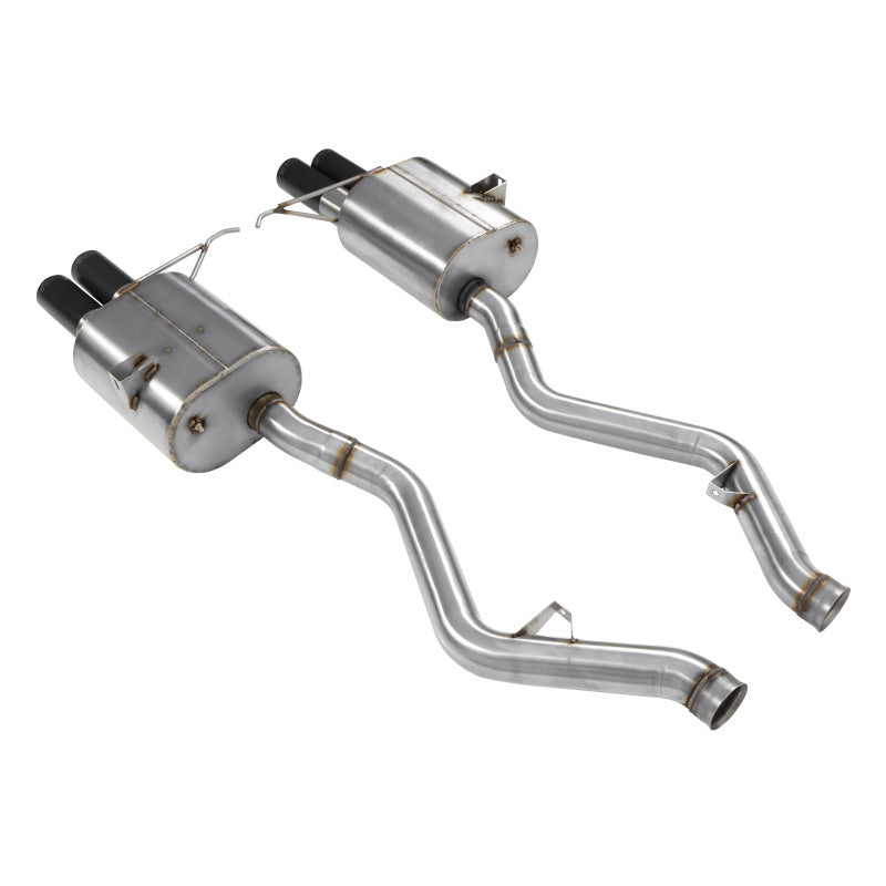 Dinan 08-13 BMW M3 (E92/E93) Free Flow Axleback Exhaust System - Black Tips