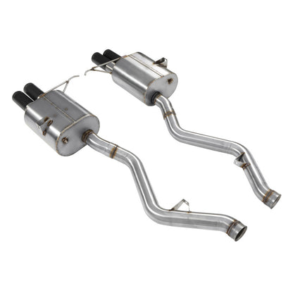 Dinan 08-13 BMW M3 (E92/E93) Free Flow Axleback Exhaust System - Black Tips