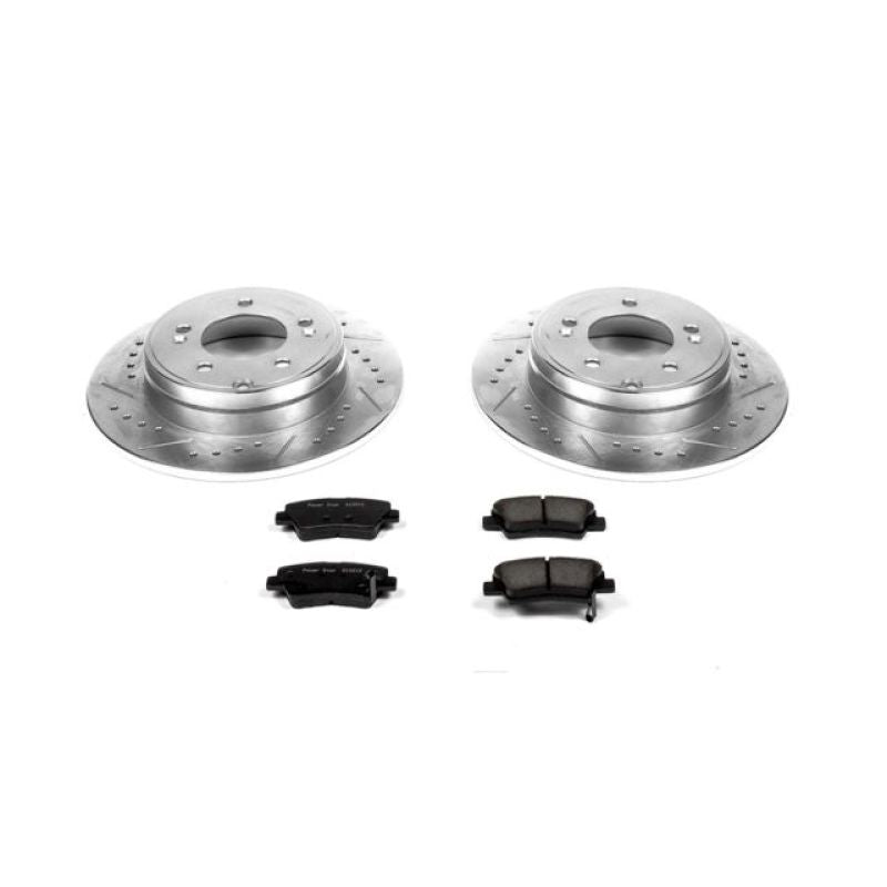 PowerStop Power Stop 12-17 Hyundai Azera Rear Z23 Evolution Sport Brake Kit