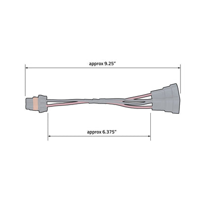 ORACLE Lighting Oracle Trigger 12 Gauge Short Y Harness