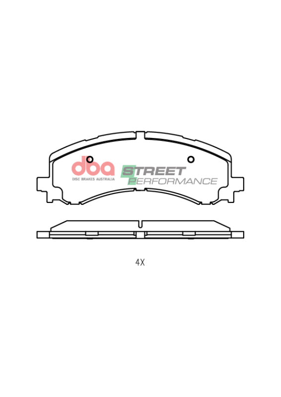 DBA 21-23 Ford F-150 (Excl Max Towing) Front SP Performance Brake Pads