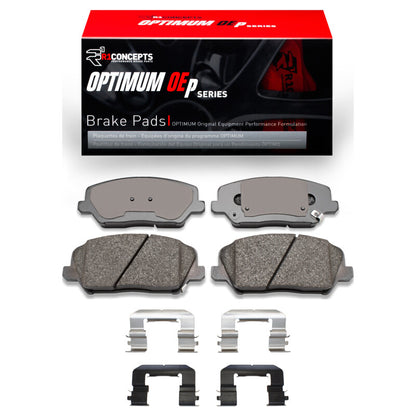 R1 Concepts R1 14-18 Kia Forte Front Optimum OE Pads & Hardware Kit