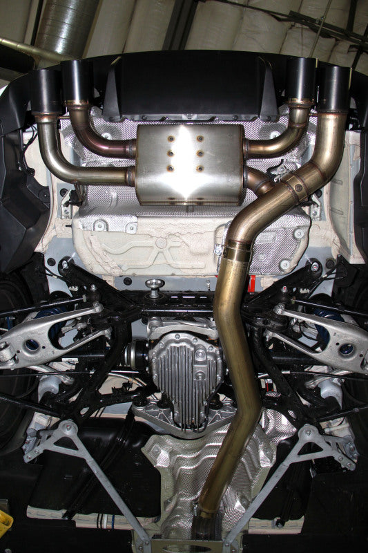 Dinan 16-18 BMW M2 (F87) Free Flow Axleback Exhaust System - Black Tips
