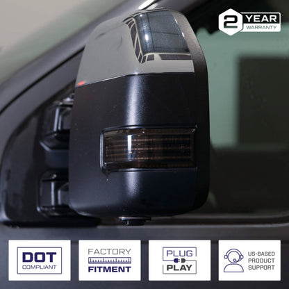 Form Lighting 2017 F-250 LED Mirror Lights (Pair)